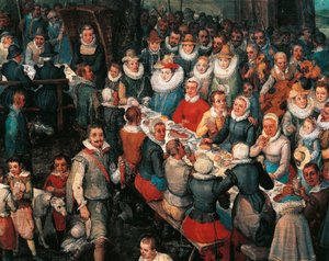 披露宴・詳細 作： Jan the Elder Brueghel