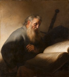 使徒パウロ、1627-9 作： Jan the Elder Lievens