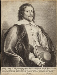 ニコラス・ラニエの肖像 作： Jan the Elder Lievens