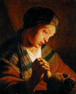 祈りの聖マリアマグダレン 作： Jan the Elder attr. to Lievens