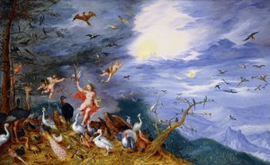空気の寓意、1630年 作： Jan Brueghel the Younger