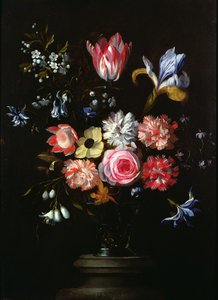 花の静物」（油彩・パネル） 作： Jan the Younger Brueghel