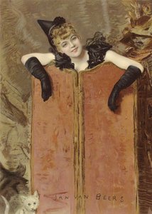 子猫（クロモリト） 作： Jan van Beers