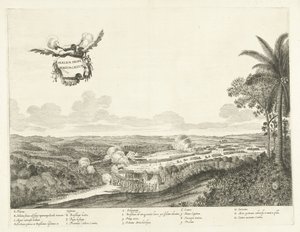 Gevechten bij Porto Calvo、1637 ボールド ハーバー付近の戦い (オブジェクトのタイトル) 作： Jan van Brosterhuyzen