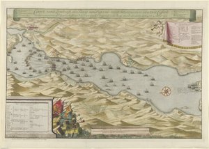ビーゴ湾での海戦とスペイン銀艦隊の捕獲、1702 年 ビーゴス湾のカルテ ヴァンデ ランディング