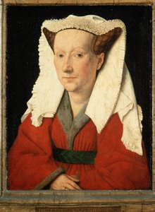 マーガレット・ファン・エイク、画家の妻... 作： ヤン・ファン・エイク