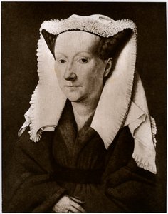 マーガレットファンエイクの肖像、1927年 作： Jan van Eyck