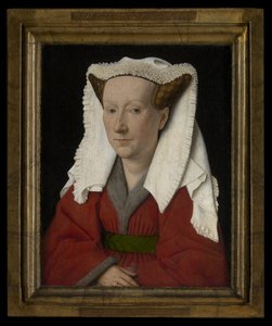 マルガレータ・ファン・エイクの肖像 作： Jan van Eyck
