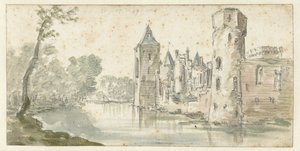 エグモンド城の眺め 作： Jan van Goyen (possibly)