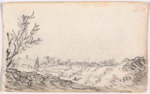 砂丘の風景 作： Jan van Goyen