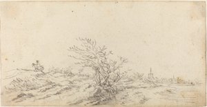 砂丘の騎士 作： Jan van Goyen