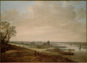 アーネムを見下ろすパノラマ風景 作： Jan van Goyen