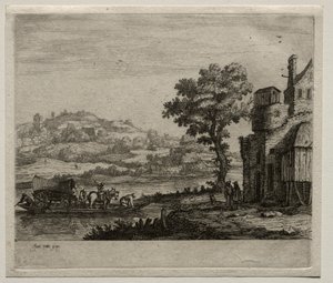 フェリーボート 作： Jan van Goyen