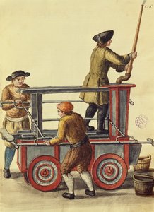油圧ポンプ（紙にペン、インク、トイレ） 作： Jan van Grevenbroeck