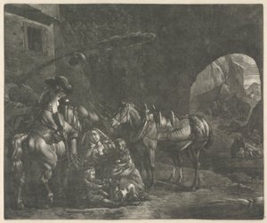 二児の母 作： Jan van Huchtenburg