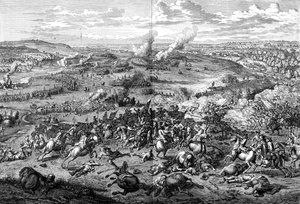 1704年8月13日、バイエルン、ホックシュタットの戦い、1903年。