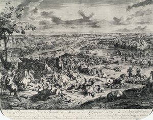 1709 年 9 月 11 日のマルプラケの戦い 作： Jan van Huchtenburgh