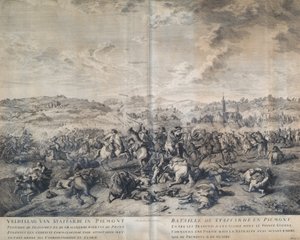 1690 年 8 月 18 日のスタッファルダの戦い 作： Jan van Huchtenburgh