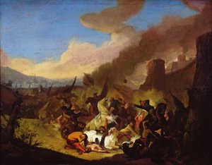 戦闘シーン 作： Jan van Huchtenburgh