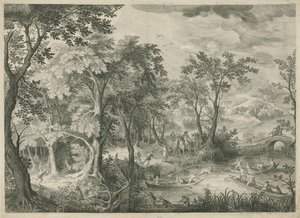 鹿狩り 作： Jan van Londerseel