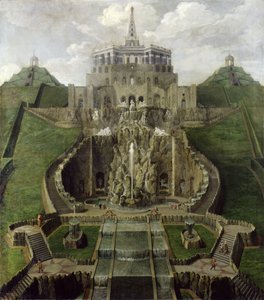 1716年以降のリーセンコフ盆地からオクタゴンへの眺め 作： Jan van Nickelen