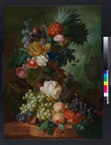 花と果物の花瓶、1808年以前