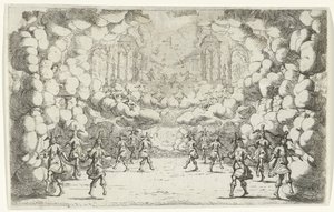 時の雲の宮殿 舞台風景のデザイン（連載タイトル） 作： Jan van Ossenbeeck