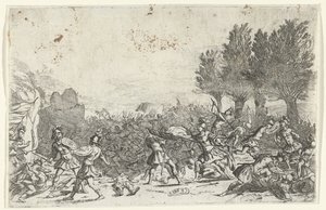 戦い 作： Jan van Ossenbeeck
