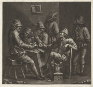 カードプレーヤー 作： Jan van Somer