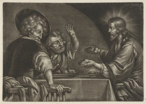 エマオでの食事 作： Jan van Somer