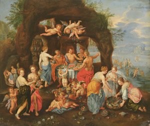 神々の饗宴 作： Jan van and Balen, Hendrik van Kessel