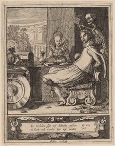 サプライズでカップルを奪う死 作： Jan van de Velde II