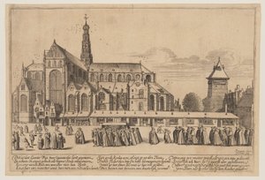 ハーレムの聖バーヴォ教会 作： Jan van de Velde II