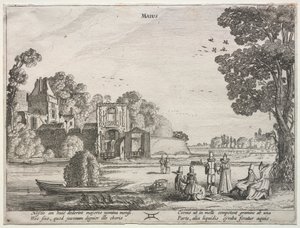 十二ヶ月：5月 作： Jan van de Velde II