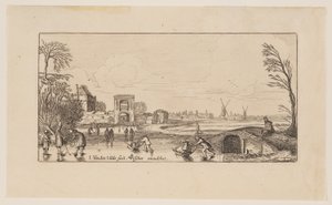 冬景色、6つの風景より 作： Jan van de Velde II