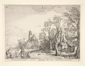 四季シリーズより 冬 作： Jan van de Velde II