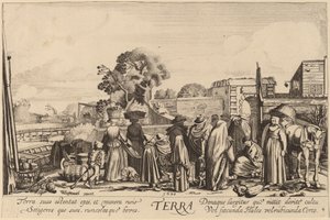 地球 作： Jan van de Velde II after Willem Buytewech