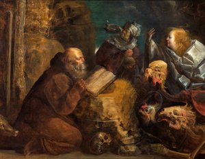 聖アントニウスの誘惑 作： Jan van de Venne