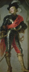 インファンテフェルディナンド枢機卿（1609〜41年）、スペインオランダ総督、1635年 作： Jan van den Hoecke