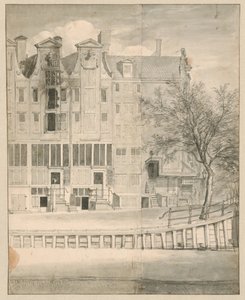ライツェグラハトの焼け落ちた家、1684 年 作： Jan van der Heyden