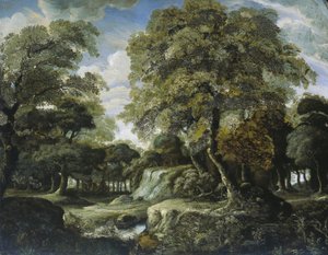 森の中を見る 作： Jan van der Heyden