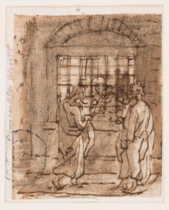 刑務所の聖ペテロ 作： Jan van der Straet, called Stradanus