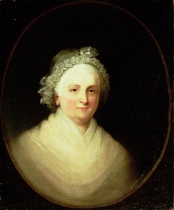 マーサ・ワシントンの肖像 作： Jane Stuart
