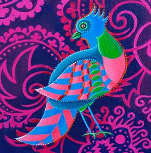 チェッカーバード、2019年 作： Jane Tattersfield