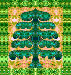 クリスマスツリー、2019年 作： Jane Tattersfield
