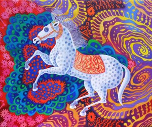 サーカスの馬、2016年、 作： Jane Tattersfield