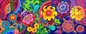 花柄、2020年 作： Jane Tattersfield