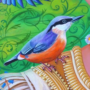 Nuthatch、2016年、 作： Jane Tattersfield
