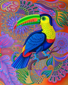 オオハシ、2021 作： Jane Tattersfield