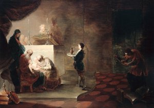 1751年以降のキリストの割礼 作： Januarius Zick